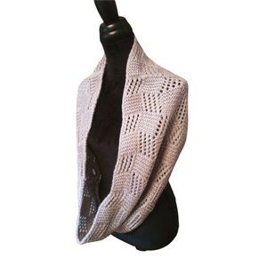 Unisex Thick Winter Knitted Infinity Circle Loop Scarf Accessory Statement Piece